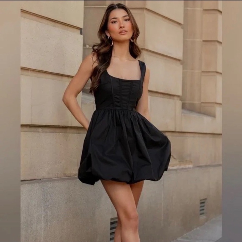 Show Black Brianda Mini Dress - Size US6